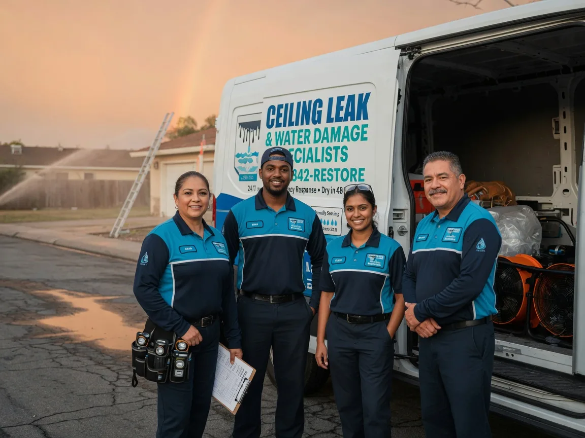 Ceiling Leak Cleanup company in Rector, PA